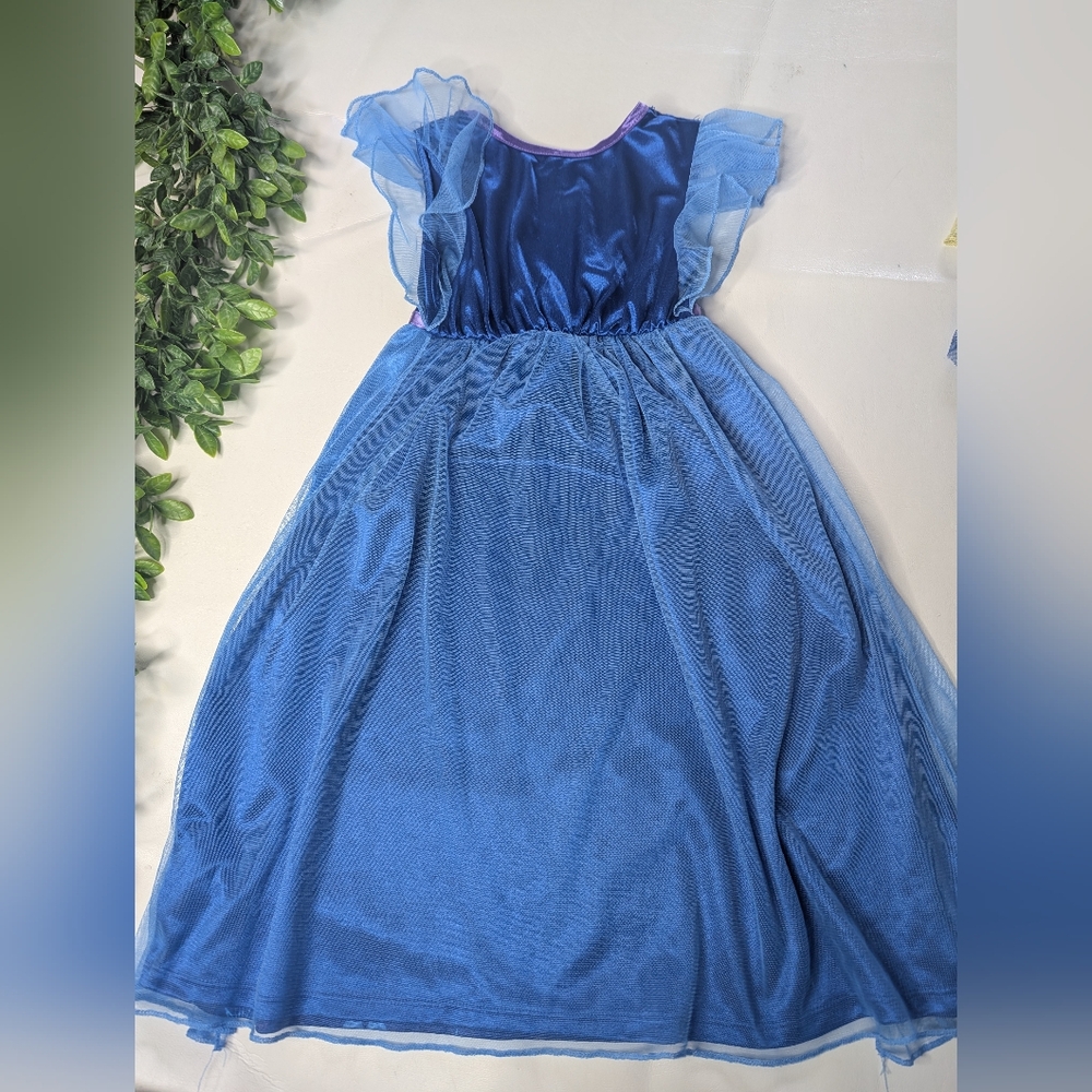 Dress Up Disney Princess Gown Bundle Frozen Elsa Anna Belle 4 4T 5T - Picture 4 of 16
